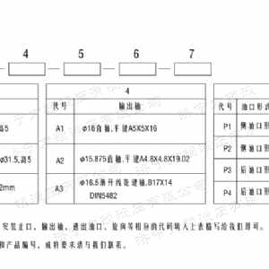 天行(中国)侧油口系列马达