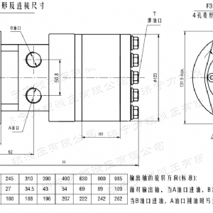 BMH系列并列油口天行网页版马达